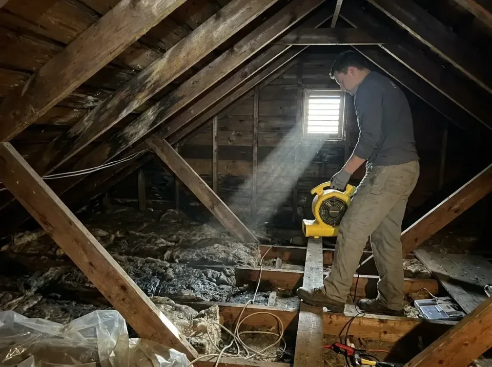 attic-water-damage-drying-proc-007 — frequently asked questions, Emergency Water Extraction & 24/7 Flood Response in Pomona,…